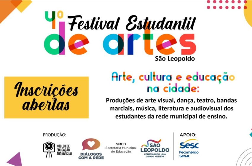  Festival Estudantil de Artes e São Leo em Cine estão com inscrições abertas