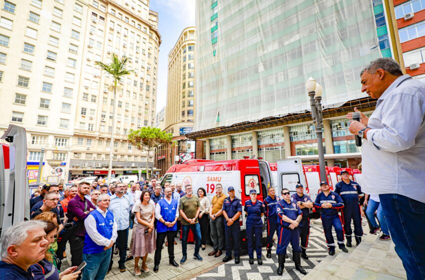  Porto Alegre: Prefeitura renova frota do Samu com 12 modernas ambulâncias