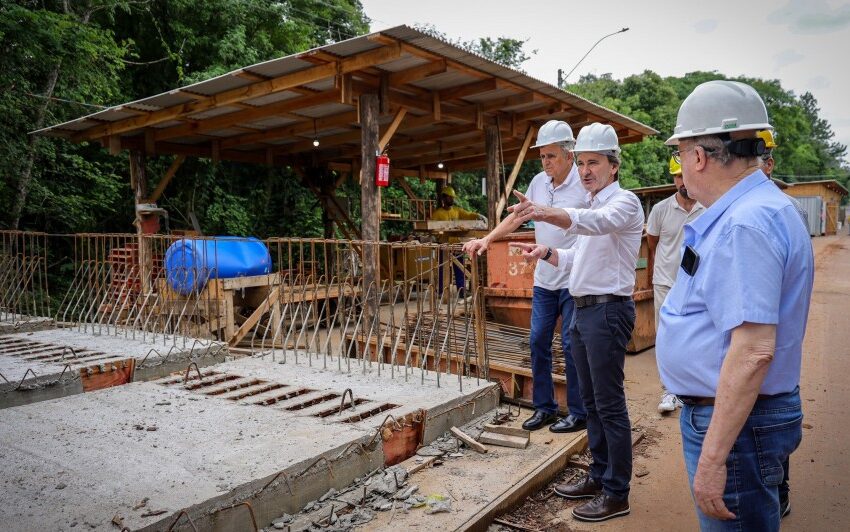  Governo do Estado atualiza prazo para entrega da ponte da ERS-130, entre Lajeado e Arroio do Meio