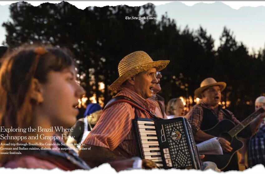  Cidades gaúchas, como Gramado e Antônio Prado, recebem destaque no jornal The New York Times